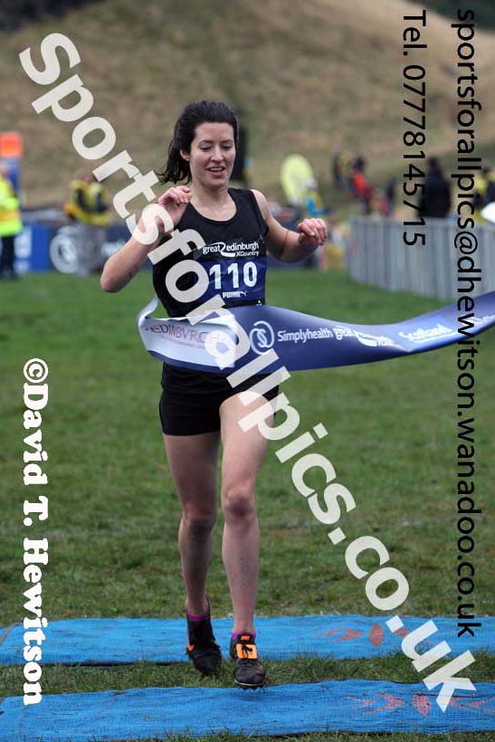 Senior and junior womens Inter-District, 2017 Great Edinburgh Cross Country. Photo: David T. Hewitson/Sports for All PIcs